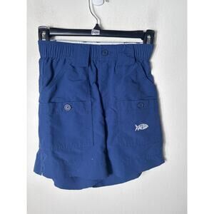 Boy's Navy Blue Aftco Short Sz 28 (8)